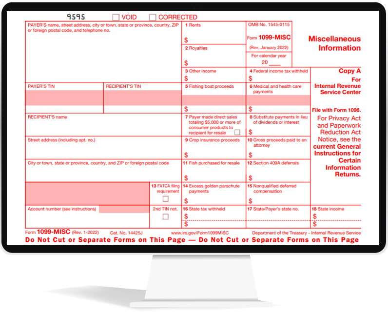 Form 1099 NEC for 2023